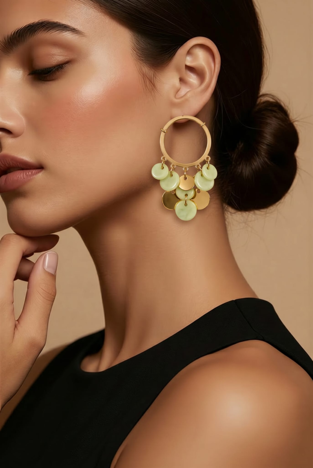 Jade Aurum Earrings