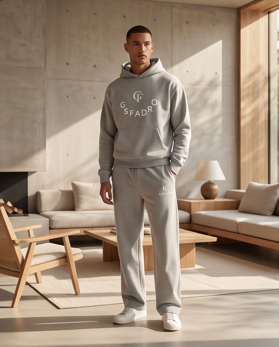 Homme Grey Tracksuit