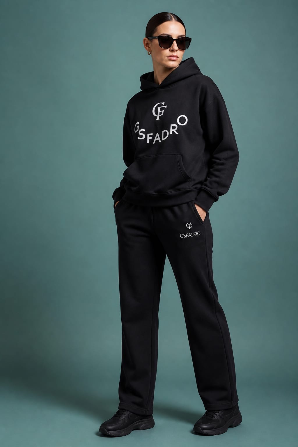 Noir Monogram Tracksuit