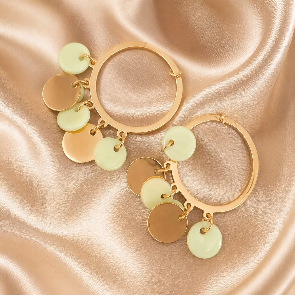 Jade Aurum Hoops